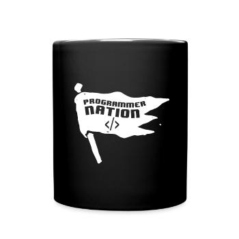 Programmeur Coder Développeur de logiciels - Mug uni - noir - Devant