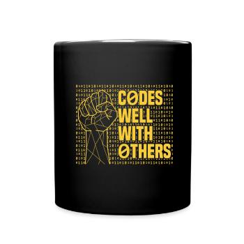 Programmeur Coder Développeur de logiciels - Mug uni - noir - Devant