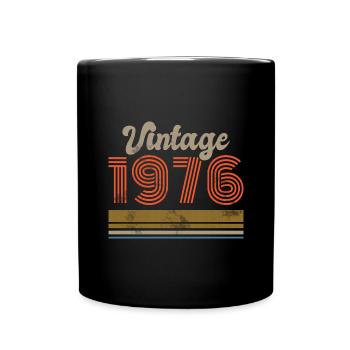 Birthday Vintage 1976 Limited Edition - 1976 - Full Colour Mug - black - Front