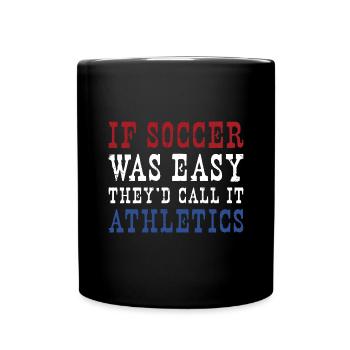 Pays-Bas Football Néerlandais Football Pays-Bas - Mug uni - noir - Devant