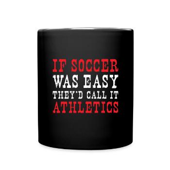 Canada Soccer Canadian Football Canada Futbol - Tasse einfarbig - Schwarz - Vorne