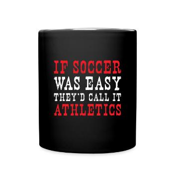 Switzerland Soccer Swiss Football Suisse Futbol - Tasse einfarbig - Schwarz - Vorne