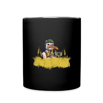 Geese Hunter Goose Hunting - Tasse einfarbig - Schwarz - Vorne