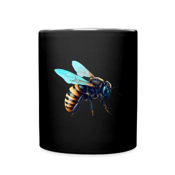 Bee - Full Colour Mug - black - Front