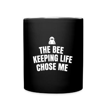 The bee keeping life chose me - Full Colour Mug - black - Front