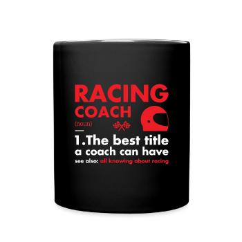 Définition de l’entraîneur sportif Course - Mug uni - noir - Devant