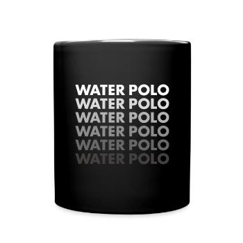 Sport Water Polo - Tasse einfarbig - Schwarz - Vorne