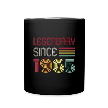 Birthday Legendary Since 1965 - Full Colour Mug - black - Front