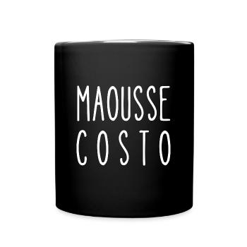 maousse costo - Mug uni - noir - Devant