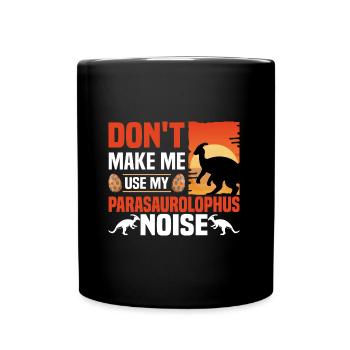 Dinosaurier Geschenke | Dino Kinder Geburtstage - Tasse einfarbig - Schwarz - Vorne