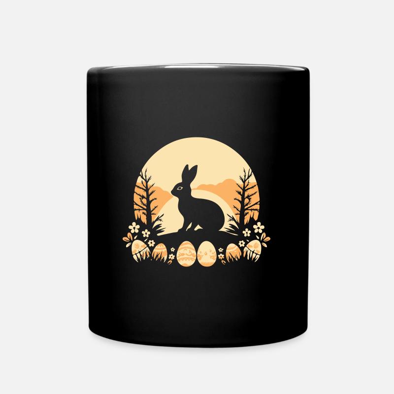 Lapin de Pâques - Mug uni - noir