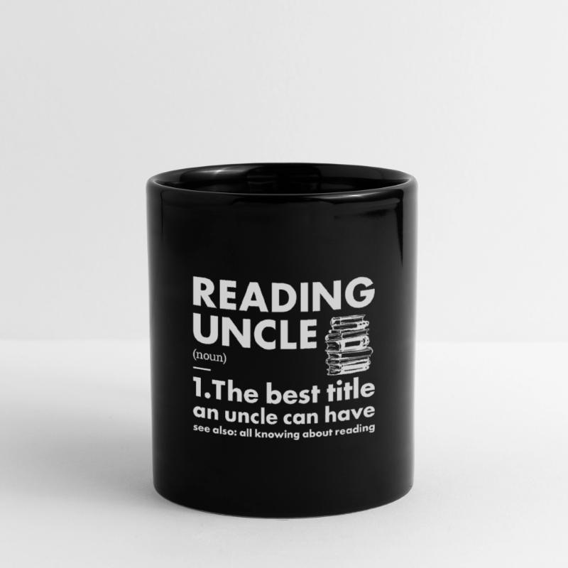 Reader Uncle Definition Reading Tasse einfarbig