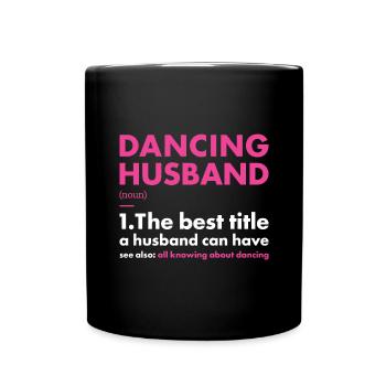 Danseur Mari Définition Danse - Mug uni - noir - Devant