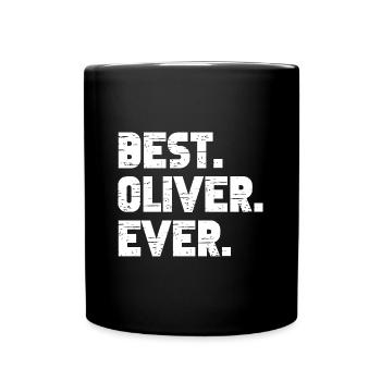 Meilleur Oliver Ever Cadeau Rétro Dire Anniversaire - Mug uni - noir - Devant