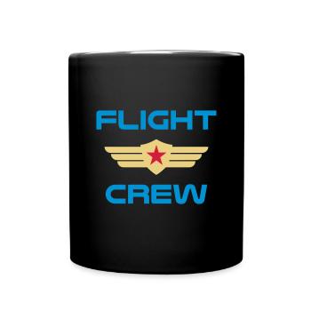 ★ Les couleurs de conception peuvent être modifiées ★ Équipage de conduite (badge) - Mug uni - noir - Devant