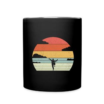 Kung Fu - Tasse einfarbig - Schwarz - Vorne