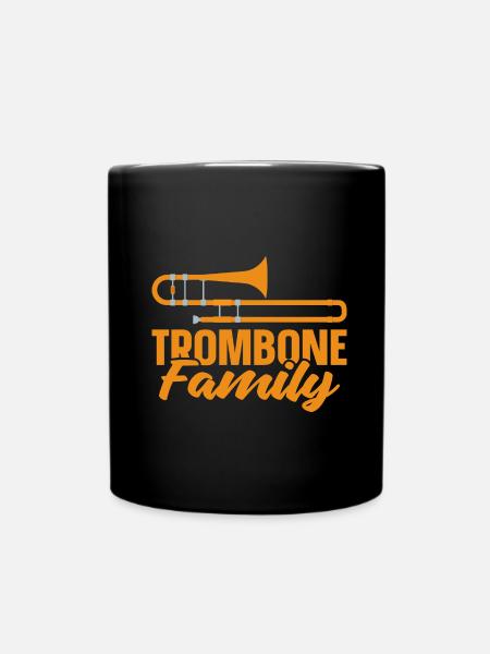Trombone - Mug uni - noir