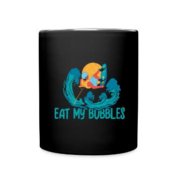 Wakeboarden Wakeboarding Wakeboard - Mug uni - noir - Devant