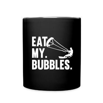 Kitesurfing Kiteboarding Kite Kite Kiten - Full Colour Mug - black - Front