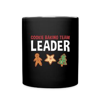 Cookie Baking Team Leader Cookie - Full Colour Mug - black - Front
