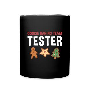 Baking Cookie Baking Team Tester Cookie - Full Colour Mug - black - Front