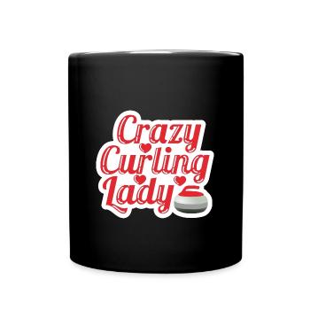 Curling - Mug uni - noir - Devant