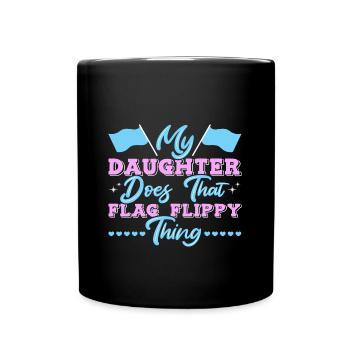 Color Guard - Full Colour Mug - black - Front