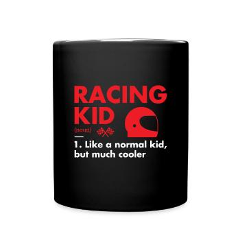 Sport Kid Définition Racing - Mug uni - noir - Devant