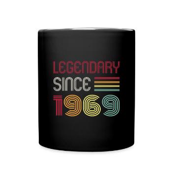 Birthday Legendary Since 1969 - Full Colour Mug - black - Front