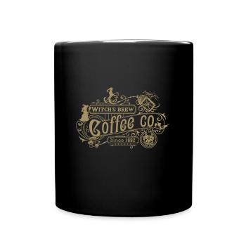 Witch's Cafe - Full Colour Mug - black - Front