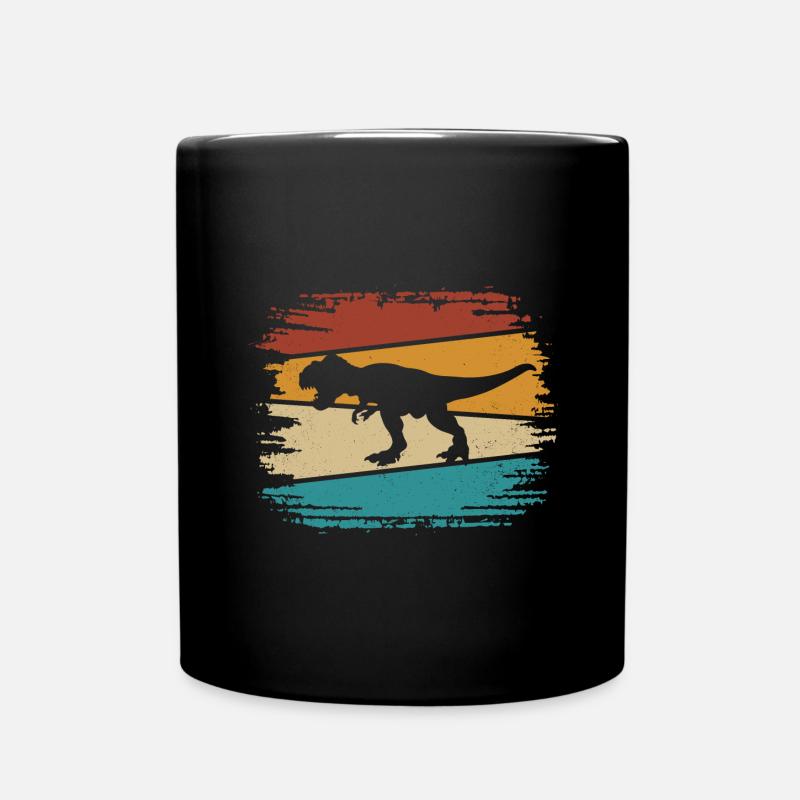 T Rex - Tasse einfarbig - Schwarz