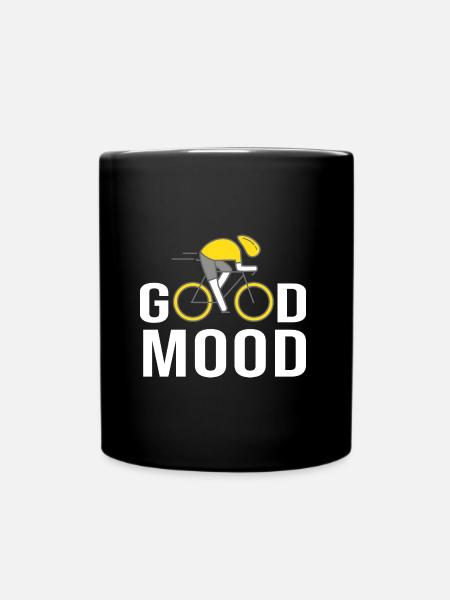 Vélo velo good mood - Mug uni - noir