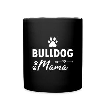 Bulldog Mama - Mug uni - noir - Devant