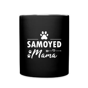 Samoyed Mom - Full Colour Mug - black - Front