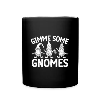 Costume de Gnome Hommes Donnez-moi Quelques Gnomes Gnome - Mug uni - noir - Devant