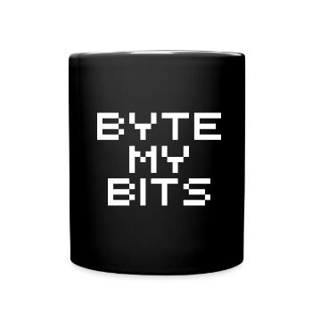 Programmer Coder Software Developer - Full Colour Mug - black - Front