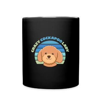 Cockapoo - Full Colour Mug - black - Front