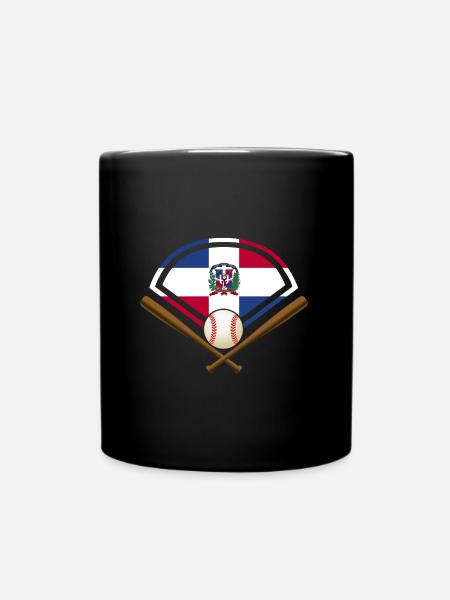 Baseball République dominicaine - Mug uni - noir