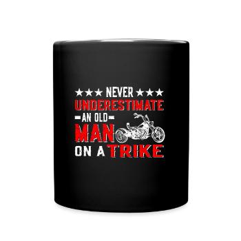 | cadeaux trike Triker Trikes Motos à moteur - Mug uni - noir - Devant