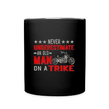 Trike Hommes - Mug uni - noir - Devant