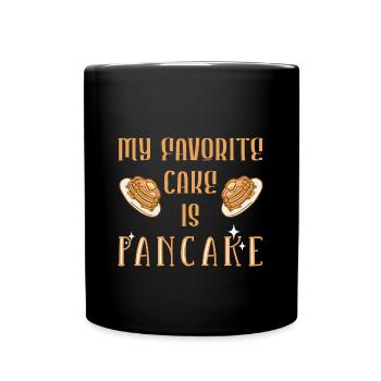 Crêpe - Mug uni - noir - Devant