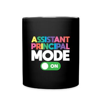 Directeur adjoint de l’école - Mug uni - noir - Devant