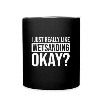Vehicle painters - Full Colour Mug - black - Front