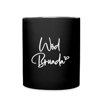 Wöd Bruada Österreich toller Bruder Österreich - Tasse einfarbig - Schwarz - Vorne