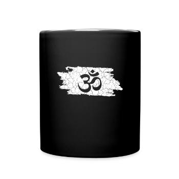 Yoga - Tasse einfarbig - Schwarz - Vorne