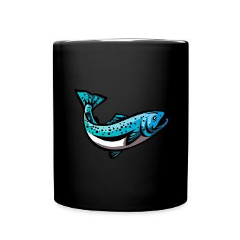 Pêcheur Pêcheur Pêcheurs Pêche - Mug uni - noir - Devant