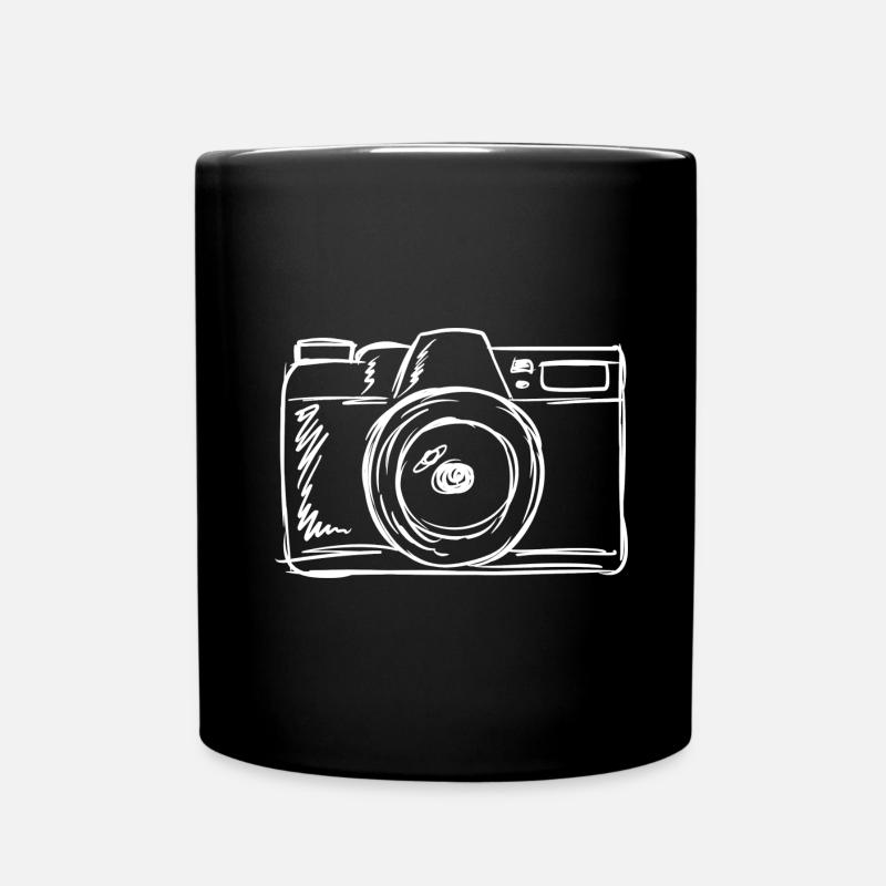 Photographer Photography Camera - Full Colour Mug - black