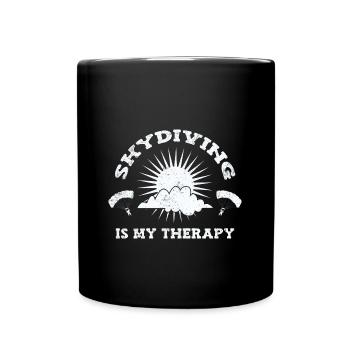 Parachutistes parachutistes parachutés - Mug uni - noir - Devant