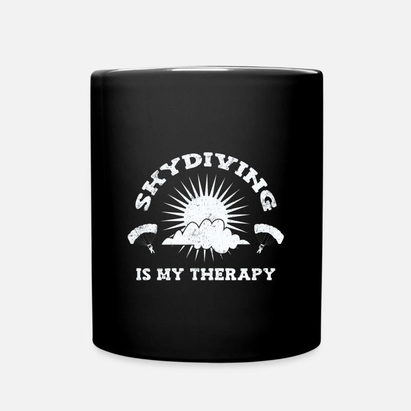 Parachutistes parachutistes parachutés - Mug uni - noir