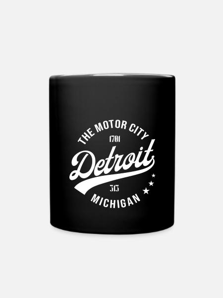 Detroit - Mug uni - noir